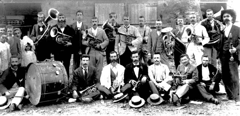 Longreach United Friendly Societies' Brass Band 1900Picture